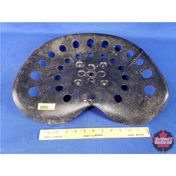 Cast Iron Implement Seat (12-1/2" x 17-1/4") (SEE PICS!)