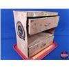 Image 1 : "BOWES" Tire Repair Center Metal Cabinet (Wall Mount or Bench Top) (15"H x 14-3/4"W x 8"D) (SEE PICS