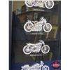 Image 4 : "Harley Davidson" Decor (Legendary Harley-Davidson Racing Machines) (With Orig Box) (Box Measures: 2