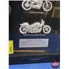 Image 5 : "Harley Davidson" Decor (Legendary Harley-Davidson Racing Machines) (With Orig Box) (Box Measures: 2