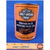 Image 2 : Harley Davidson Motorcycle Oil Tin (Cardboard) (FULL) (5-1/2"H x 4"Dia) (SEE PICS!)