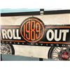 Image 3 : Vinyl Banner : HARLEY-DAVIDSON 1989 ROLL OUT (34"H x 95"W) (SEE PICS!)