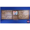 Image 1 : PEPSI Menu Board (24-3/4"H x 71-3/4"W x 2"D) (Consignor Note: Acquired from a Dairy Queen) (SEE PICS
