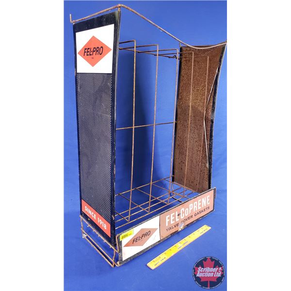 Store Display Valve Cover Gasket Rack "FEL-PRO" (27"H x 19"W x 9-1/4"D) (SEE PICS!)