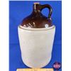 Image 3 : Stoneware Crock Shoulder Jug (20"H x 12-1/2"Dia) (SEE PICS!)