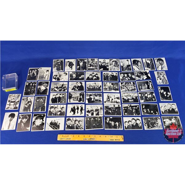 BEATLES T.C.G. Collector Cards Collection of 54 Cards! (with Plastic Card Case) (Case Measures: 1-3/