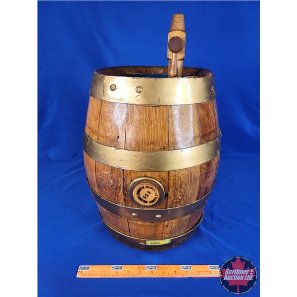 Molson's Edmonton Brewery KEG (20-1/2"H x 13"Dia)