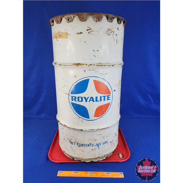 ROYALITE Barrel (26-1/2"H x 14"Dia) (SEE PICS!)