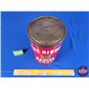 Image 5 : BLUE RIBBON BAKING POWDER Tin (9"H x 5-1/4"Dia) (SEE PICS!)