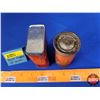 Image 5 : Blue Ribbon Spice Tins (2) (Tallest Measures 3-1/2"H  x 2-1/4"W x 1-1/4"D) (SEE PICS!)