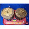 Image 3 : Binder Twine Spools (2) (Each Measure 8"H x 7-1/2"Dia) (SEE PICS!)