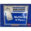 Image 6 : Double Sided Metal Sign : "WALKER Mufflers & Pipes" (30"H x 36-1/4"D) (SEE PICS!)