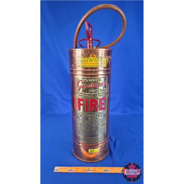 "Guardian FIRE" Extinguisher (25-1/2"H x 7-1/2"Dia) (SEE PICS!)