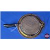 Image 2 : Antique Taylor Forbes Cast Iron Waffle Maker (8-1/2" Dia) (SEE PICS!)