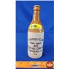 Image 1 : "Country-Club Stone Ginger Beer" Stoneware Bottle (8-1/2"H x 3"Dia) (SEE PICS!)