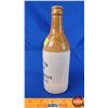 Image 2 : "Country-Club Stone Ginger Beer" Stoneware Bottle (8-1/2"H x 3"Dia) (SEE PICS!)