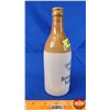 Image 4 : "Country-Club Stone Ginger Beer" Stoneware Bottle (8-1/2"H x 3"Dia) (SEE PICS!)