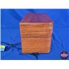 Image 8 : General Electric Table Top Wood Box Radio (Tested : Works) (7-1/2"H x 12"W x 7"D) (SEE PICS!)