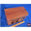 Image 9 : General Electric Table Top Wood Box Radio (Tested : Works) (7-1/2"H x 12"W x 7"D) (SEE PICS!)