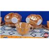 Image 4 : Fire King WARE Peach Luster Cups (11) / Saucers (10) (SEE PICS!)