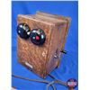 Image 7 : "Northern Electric Company" Candle Stick Phone with Wood Box Ringer (June 1915) (10-3/4"H x 8-1/2"W 