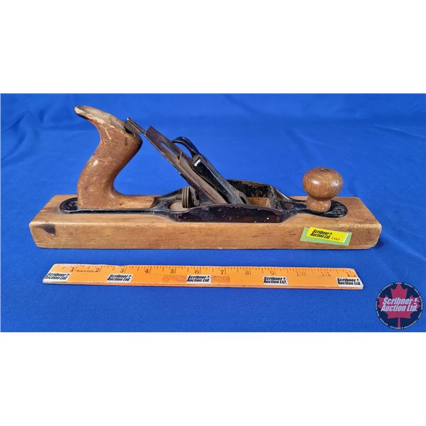 Stanley Wood Plane (6-1/2"H x 15"W x 3-1/4"D) (SEE PICS!)