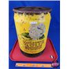 Image 2 : "WHITE ROSE" Motor Oil Pail (Bottom Embossed "Toronto-Montreal 24-5-46") (16"H x 11"Dia) (SEE PICS!)