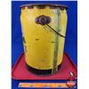Image 3 : "WHITE ROSE" Motor Oil Pail (Bottom Embossed "Toronto-Montreal 24-5-46") (16"H x 11"Dia) (SEE PICS!)