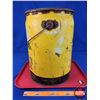 Image 5 : "WHITE ROSE" Motor Oil Pail (Bottom Embossed "Toronto-Montreal 24-5-46") (16"H x 11"Dia) (SEE PICS!)