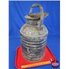 Image 8 : "Property of B.A. Oil Co. Ltd." 5 Gallon Oil Can Pitcher (19-1/2"H x 11-1/2"Dia) (SEE PICS!)