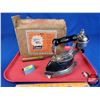 Image 2 : Coleman Model No. 4-A Iron with Orig Box (Box Measures: 7-1/2"H X 11-1/2"W x 4-1/2"D) (SEE PICS!)