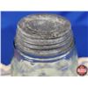 Image 6 : "MASONS" Jar "Patent Nov 30th 1858" (Blue Tinge) (9-1/2"H x 4-1/2"Dia) (SEE PICS!)