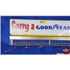 Image 2 : Store Display Rack "Carry a GOOD YEAR 3T Spare!" (8-1/4"H x 39"W) (SEE PICS!)