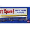 Image 4 : Store Display Rack "Carry a GOOD YEAR 3T Spare!" (8-1/4"H x 39"W) (SEE PICS!)