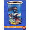 Image 2 : Motion Lamp - Locomotive (Econolite) 1956 (11"H x 7"Dia) (Note: Some Damage to Shell Top) (SEE PICS