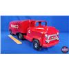 Image 7 : TEXACO TANKER "Buddy L" (Truck & Tanker Trailer Toy) (6-3/4"H x 23-1/4"W x 5-1/4"D) (SEE PICS!)