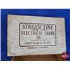 Image 10 : STREAM LINE STEAM TYPE ELECTRICAL TRAIN - Louis Marx & Co. Inc. w/Box & Transformer (No Track - Not 