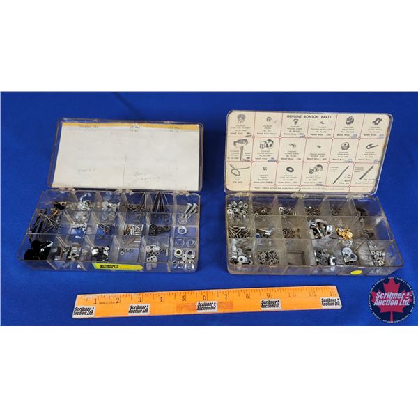 Lighter Parts "Ronson" (2 Trays) (Measures: 1-1/2"H x 8-1/2"W x 4-1/2"D) (SEE PICS!)