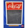 Image 1 : "Enjoy Coca-Cola" Chalkboard (c.1991) (28"H x 20"W) (SEE PICS!)