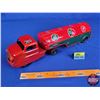 Image 2 : B/A TANKER "Marx" (Truck & Tanker Trailer Toy) (4-1/4"H x 18-1/2"W x 3-1/2"D) (SEE PICS!)