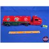 Image 6 : B/A TANKER "Marx" (Truck & Tanker Trailer Toy) (4-1/4"H x 18-1/2"W x 3-1/2"D) (SEE PICS!)