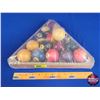 Image 1 : New Old Stock - Unopened Billiard Balls with Triangle "Perma-Pak" (SEE PICS!)