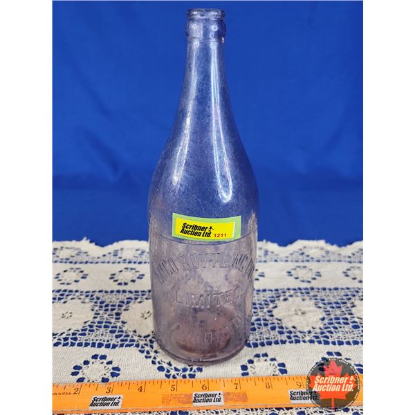 "MICO BOTTLING CO." Bottle (Amethyst) (11-1/4"H) (SEE PICS!)