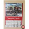 Image 2 : Hudson's Bay Company Calendar 1958 (Framed - Unused) (29-1/2"H x 25-1/2"W) (SEE PICS!)