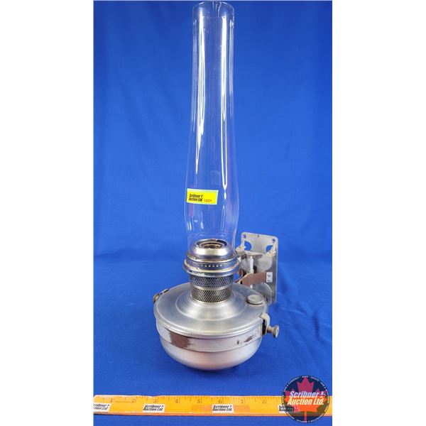 Aladdin Oil Lamp - Model C w/Wall Bracket (18-1/4"H x 8"Dia) (SEE PICS!)