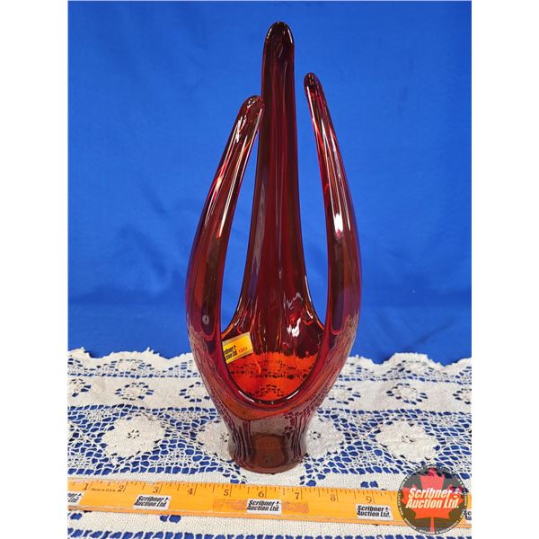 ALTA Glass Décor Bowl/Vase (13"H) (SEE PICS!)