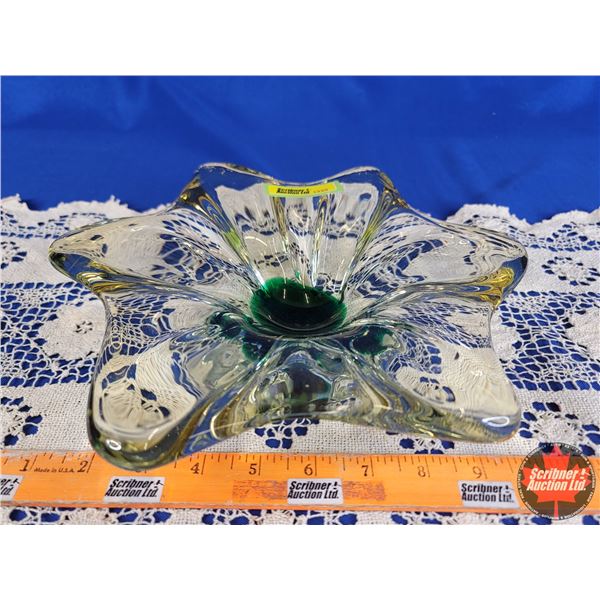 ALTA Glass Décor Bowl (2"H x 10-1/2"Dia) (SEE PICS!)
