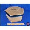 Image 1 : "Johnstone Walker Limited" Hat Box (7"H x 15-1/2"W x 13-1/4"D) (SEE PICS!)