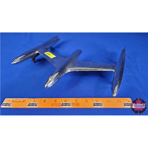Oldsmobile Hood Ornament 1955 (12-1/4" x 12-1/2") (SEE PICS!)