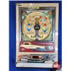 Image 2 : Vintage Asian Pinball Machine "Sanyo Co. Ltd." (c/w Pinballs) (Missing Glass) (32-1/2"H x 20-3/4"W x